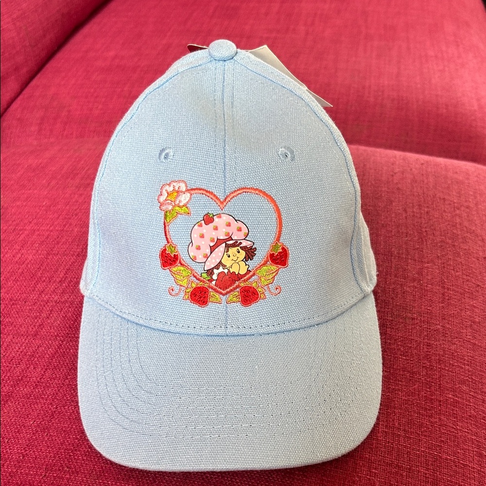 Light Blue Embroidered Women's Cap